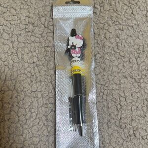 Hello Kitty Photographer Silicone Beaded Pen